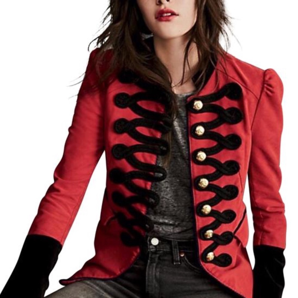 Free People Seamed and Structured Blazer